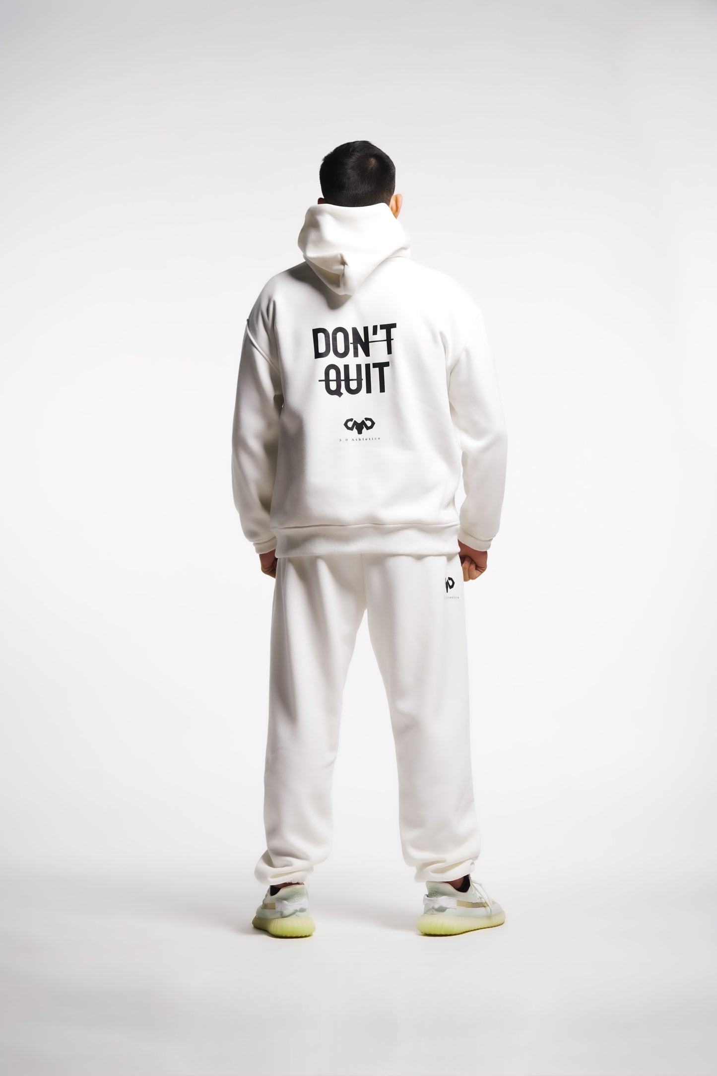 DON'T QUIT HOODIES WHITE